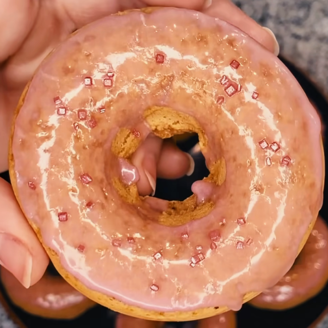 vegan gluten-free homemade donut