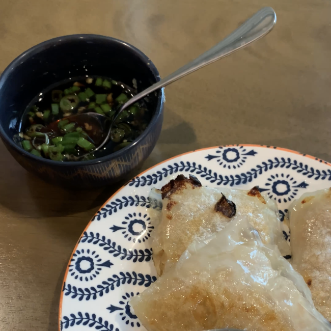 rice paper dumplings, gluten free dumplings
