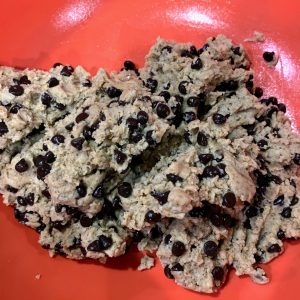 chocolate chip cookie dough