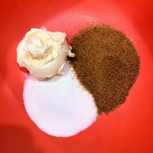 vegan butter and sugar