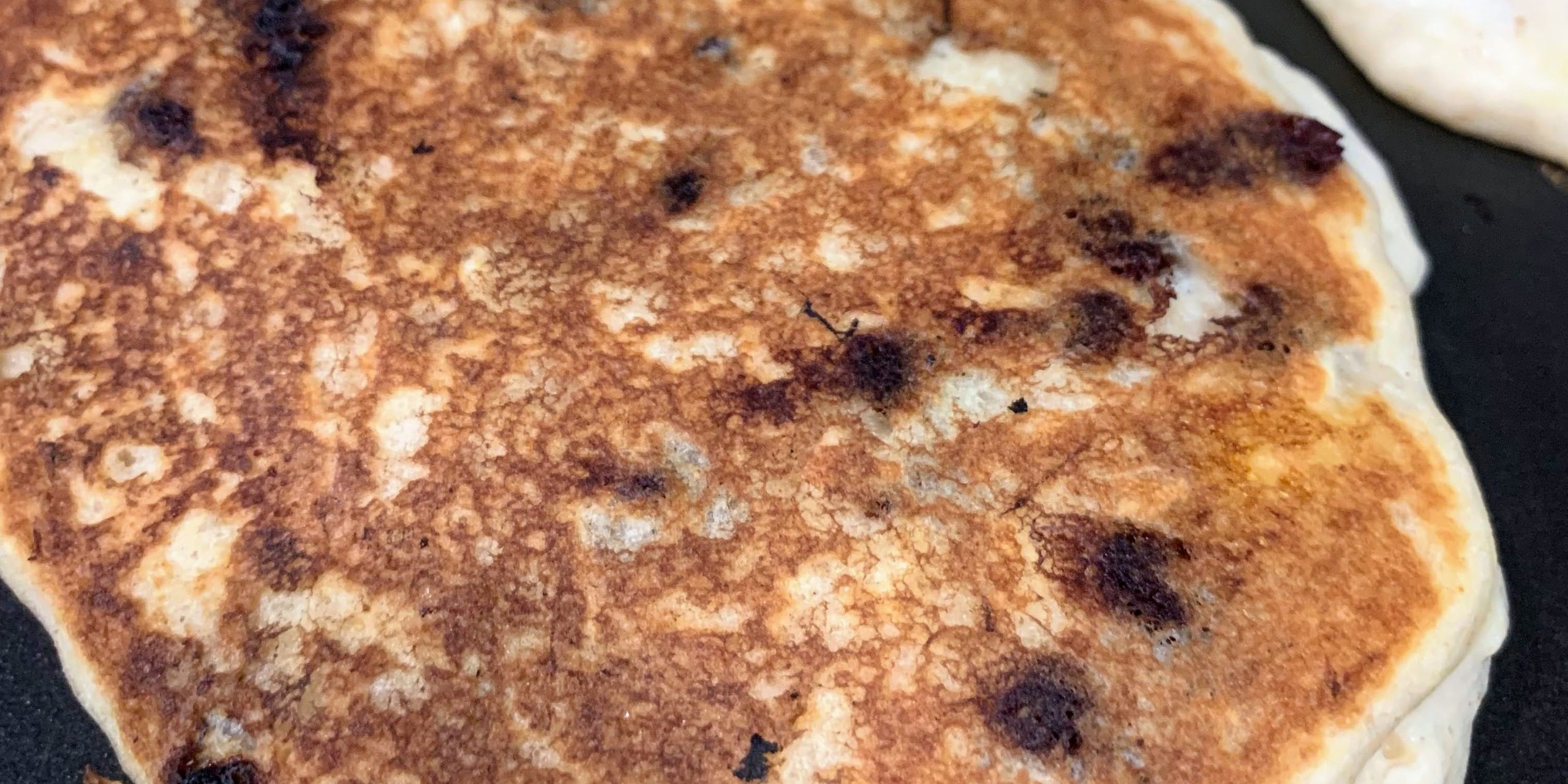 banana chocolate chip pancakes